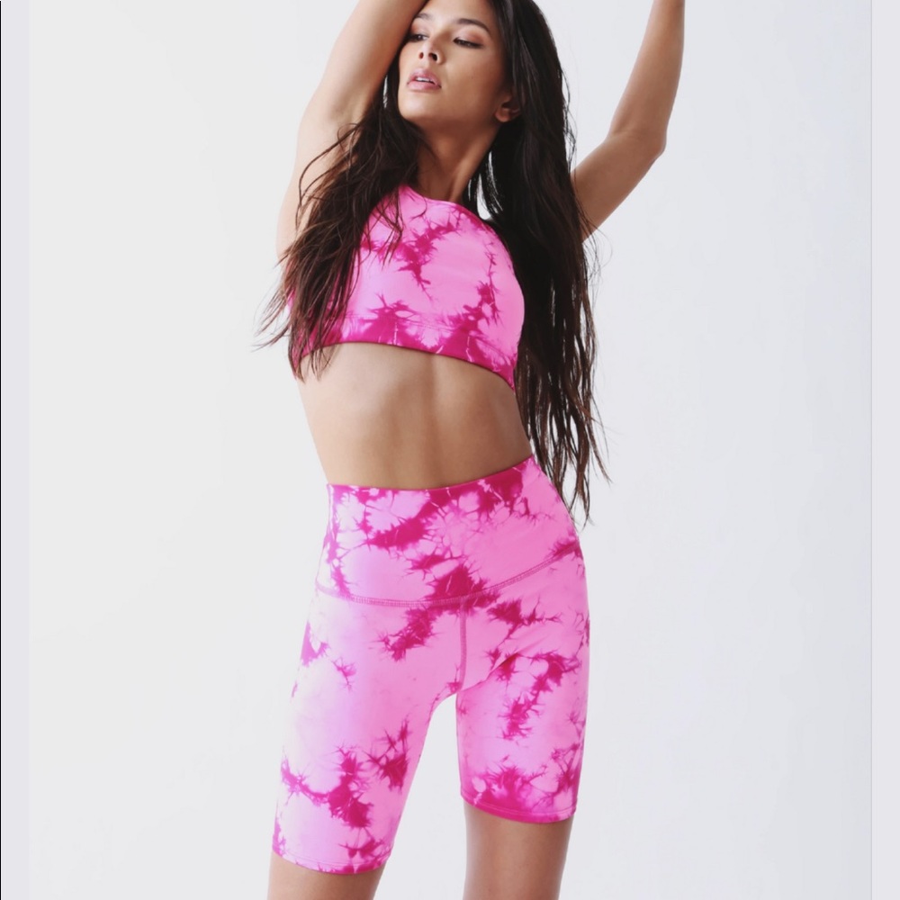 Electric & Rose Wynnie bra & Cali biker shorts set
